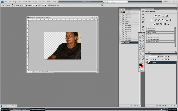 Creation of Yo Momma so ugly...: Step 2